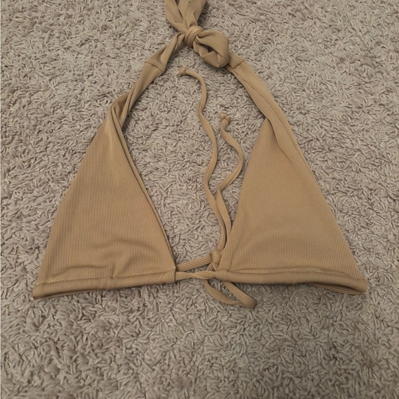 Goldie Tan Ribbed Bikini Set - Picture 2 of 8
